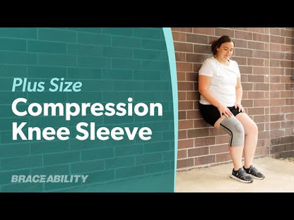 Plus Size Compression Knee Sleeve (FINAL SALE)